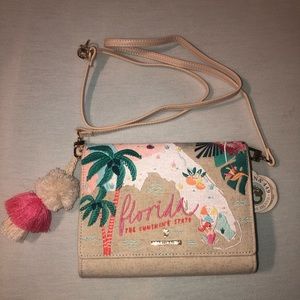 Spartina Florida Embroidered Convertible Crossbody
